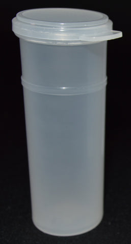 50ml (1.7oz) 3-Seal Touch-Top Container Vials, Tall, 100/Case