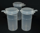 120ml (4oz) Tall Tamper Evident Containers w/ Locking Latch, Chain of Custody & EPA Fill Line, 50/Case