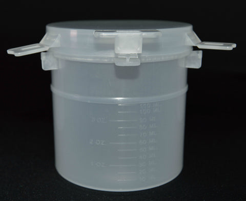 150ml (5oz) Tamper Evident Containers with Double Locking Latch, 100/Case