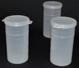 120ml (4oz) 3-Seal Touch-Top Container Vials, Tall with Graduations and EPA Fill Line, 100/Case