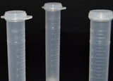 13ml (0.45oz) 3-Seal Touch-Top Container Vials, Tall with Graduations, 50/Case