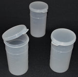 120ml (4oz) 3-Seal Touch-Top Container Vials, Tall with Graduations and EPA Fill Line, 150/Case