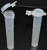 13ml (0.45oz) 3-Seal Touch-Top Container Vials, Tall with Graduations and Locking Latch, 100/Case