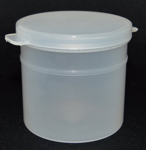 90ml (3oz) 3-Seal Touch-Top Container Jars with Attached Lids, 100/Case
