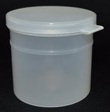 90ml (3oz) 3-Seal Touch-Top Container Jars with Attached Lids, 50/Case