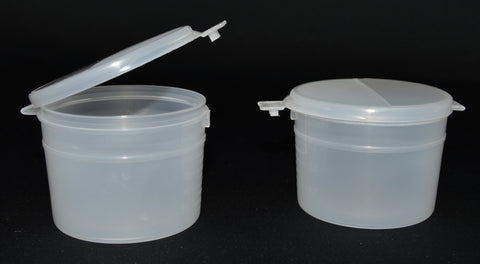 90ml (3oz) 3-Seal Touch-Top Container Jars with Locking Latch Lids, 10 –  American Bioneer