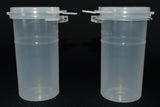 120ml (4oz) Tall Tamper Evident Containers w/ Locking Latch, Chain of Custody & EPA Fill Line, 50/Case