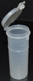 50ml (1.7oz) 3-Seal Touch-Top Container Vials, Tall with Graduations and Locking Latch, 600/Case