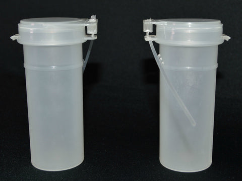 90ml (3oz) 3-Seal Touch-Top Container Jars with Locking Latch Lids, 100/Case