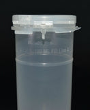 120ml (4oz) Tall Tamper Evident Containers w/ Locking Latch, Chain of Custody & EPA Fill Line, 50/Case