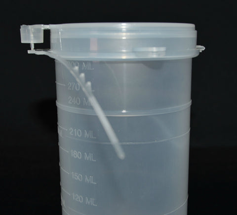 300ml (10oz) Tall Tamper Evident Containers with Chain of Custody