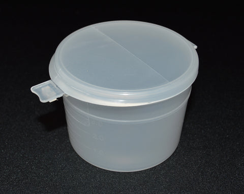 120ml (4oz) 3-Seal Touch-Top Container Jars with Locking-Latch