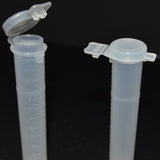 13ml (0.45oz) 3-Seal Touch-Top Container Vials, Tall with Graduations and Locking Latch, 100/Case