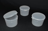120ml (4oz) 3-Seal Touch-Top Container Jars with Attached Lids, 150/Case