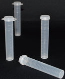 13ml (0.45oz) 3-Seal Touch-Top Container Vials, Tall with Graduations, 100/Case