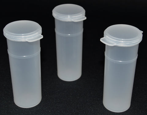 120ml (4oz) 3-Seal Touch-Top Container Vials, Tall with
