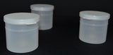 90ml (3oz) 3-Seal Touch-Top Container Jars with Attached Lids, 50/Case