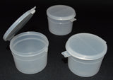 120ml (4oz) 3-Seal Touch-Top Container Jars with Locking-Latch Lids, 150/Case