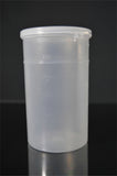 300ml (10oz) 3-Seal Touch-Top Container Vials, Tall with Locking-Latch Lids, 50/Case
