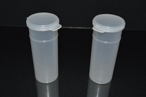 75ml (2.5oz) 3-Seal Touch-Top Container Vials, Tall, 100/Case