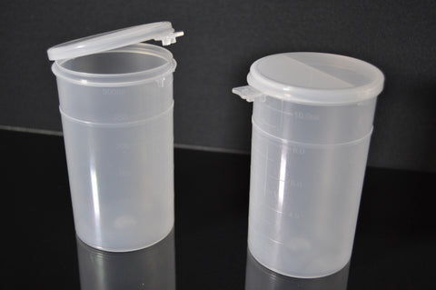 120ml (4oz) 3-Seal Touch-Top Container Jars with Locking-Latch