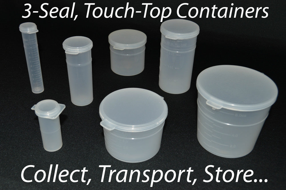 Now Available from American Bioneer: TriSeal Touch-Top Containers!